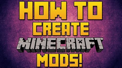 How to create a minecraft mod. Things To Know About How to create a minecraft mod. 